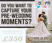 Are you looking to capture the moments before your BIG DAY? Do you want to capture your PRE-WEDDING Moments? Book Us Today: ?08000017620 www.3xmproductions.com from voyuerist capture