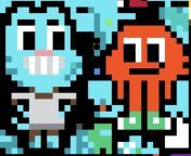 Gumball and Darwin from gumball and anais xxx