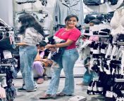 Chinmayi in bra shop guess size??? from aunty bra shop tv