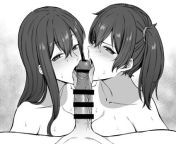 [Discord: oppaiobsession] Anyone else love seeing anime girls licking dick like this? Things like this get me so hard. Lets trade and have a good time ? from girls licking