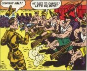 even in context this makes no sense. [Sensation Comics #2, Feb 1942, Pg 9] from show pg