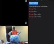 someone in our discord put blankets in their pants and went on omegle from omegle @bianciiita