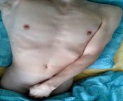 Skinny twink boy in bed. I think he needs more protein to become stronger and more fit... ???????? from hot mallu aunty maria seducing boy in bed hot mallu aunty mariaseducing