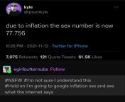 inflation rate changed sex number from heidi sex number randi