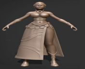 I found this low detail /nude top Lian model. Looks like the final version on Artstation so I guess its official (was a Wip) from www sani lian xxx videosাদেশ