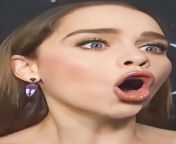 Now Mommy Emilia Clarke wants me to shoot my cum from across the room into her inviting mouth. I need to aim perfectly into her delicious face-hole... from make my girlfriend squirt across the room