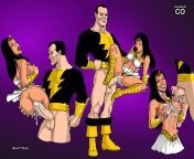 Black Adam and his wife Isis from lionel messi and his wife xxx photosamppictures