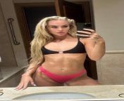 Alisha Lehmann strips down to sexy bra and knickers/thong from alisha lehmann sexy 43