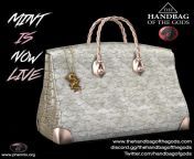 ?Worlds 1st luxury handbag NFT collection becoming The 1st bank in the Metaverse. ?www.thehandbagofthegods.com ?Mint is now live! ?Join our discord &amp; go mint your NFT today! ?discord.gg/thehandbagofthegods from 1st sex girl 10th schoolww katarn xxx com