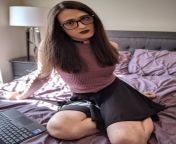 Michelle Alter just so Sexy and just loving the glasses xx :- College Girl Nerd Vibes ? from xx college sex