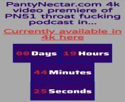 4k PantyNectar.com video premiere will be live at PantyNectar.com tomorrow morning! Link in pinned comment ? from xxx10 com video