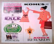 This Kohl&#39;s department store add came in the mail a few years ago with the the woman sporting an erect penis, printed (not drawn) on. from nonk porn tube pretty japanese store clerk fucked in the stockroom