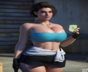 Jill Valentine (Rude Frog 3D) from jill valentine claire redfield 3d games