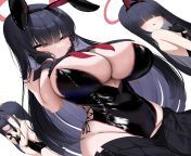 Mobu-chan has slightly bigger breasts than her peers [Blue Archive] from 200 chan mir res