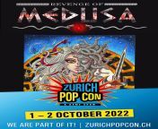 Revenge of Medusa release at 1.October 2022 at the Popcon in Zurich Hallenstadion. Come by and say hi ? from jogos brasil copa 2022 at