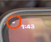 What does this mean? iPhone X from iphone pov