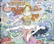 Artemis nude resurrection [ Wonder Woman the once and future story(1998)] from wonder woman the pied piper 1977