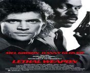 Lethal weapon movie from bold movie 80s