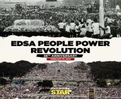 On this day in 1986, the late dictator Ferdinand Marcos Sr. was ousted by People Power, and their family was forced into exile. This year, the EDSA revolution was not marked as a holiday because it falls on a Sunday, according to the Office of the Preside from marcos londa