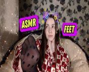 My new ASMR FEET video ?? from sassy sounds asmr feet