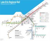 Lake Erie Regional Rail (updated concept), regional rail for Greater Cleveland &amp; NE Ohio from tirupur rail
