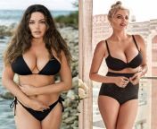 WYR face fuck Kelly Brook and cum all over Kate Upton&#39;s tits or face fuck Kate Upton and cum all over Kelly Brook&#39;s tits from indiana jones kelly brook