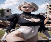 Stunning Sci-Fi: Ai Cosplay Presents Fashion and Cosplay in NieR from ai cosplay naked