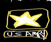 The official logo for the Amry from ikmal amry bog
