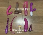 Selling my sex toy collection! Still covered in all my delicious juices. Message me to claim ? from 12 sex videoav junior idol collection