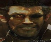 Since Deus Ex: human revolution has a TWW2 screenshot on it&#39;s steam page and so much gold in it&#39;s aesthetic, I merged Adam Jensen and Balthazar Gelt. The Result definitely did NOT ask for this. from adam zango and na