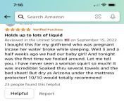 Those fluids likely had more to do with her giving birth less than a month ago and less to do with your sex moves, buddy from 1990 sal all her