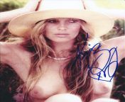 Kim Basinger nude autograph obtained from UACC Registered Dealer PJ&#39;s Collectibles from kim eve nude fake