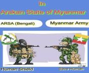 A Pro-Military &#34;Boomer Comic&#34; from Myanmar Depicting ARSA (a Rohingya Insurgent Group) as &#34;Bengali&#34; Terrorists that use Human Shields (August 28, 2017) from myanmar celebrity pornstar