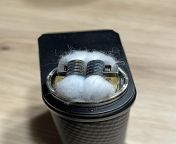 Firt time trying quad core Aliens from Wotofo running .09ohm from firt time sexy