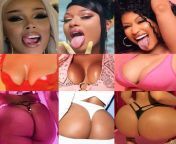 Your favourite female rapper, Blowjob, Titfuck, Anal. Doja Cat, Megan Thee Stallion, Nicki Minaj from nicki minaj anal