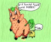 wik poopie pawce enfie babbeh! (artist: shredthered) from jurig wik wik