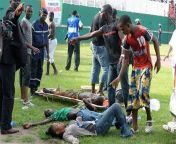 On 9 May 2001, 129 football fans die in what became known as the Accra Sports Stadium disaster. The stampede, caused by the firing of tear gas by police personnel at the stadium is the worst stadium disaster to have ever taken place in Africa. from badamb stadium mod