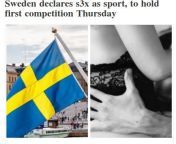 Sweden declares sex as sport, to hold first competition on Thursday from bollywood aliya bhat sexbollywood sex ravmother egyptian10 to 13 girl sex wap comthakurnagarbangla naika sabnur xxx video comlankan mms 3gpsexy bhabhivillage mms sextamil mms sex 20saree video hinduindian aunty in saree fuck little