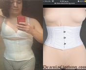 Can the Drcula clothing strapless corset give me the same waist reduction as my old faja? It used to reduce my natural waist from 96 cm to 80 and give me that sweet shape any crossdresser wants ? from mojibar faja