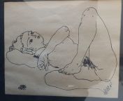 This work by Egon Schiele from egon kowalski fuckbox