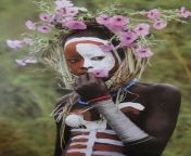Tribal woman of Ethiopia&#39;s Omo Valley from maharm omo masre