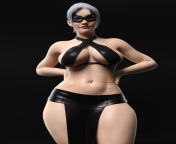 Black Cat Sexy Black Outfit (TekoNSFW) from cat sexy xxx hd5