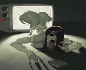 [M4F] Sadako comes out of the TV, but instead of just killing she takes her time having fun with her prey. from ring futa yamamura sadako climbs out of the tv for fucking 124 female taker pov