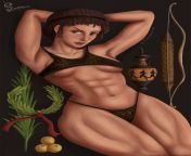 What athletic Ancient Greek women probably looked like from ancient greek nude tortures