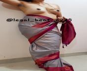 What is looking better...my new saree or my ? from parna saree topless naari mag