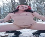 Can I interest you in snowy forest sex? You stay nice and warm if you&#39;re rough enough ??? from forest sex video hd