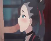 Marnie giving a blowjob [Pokemon] from marnie hentai