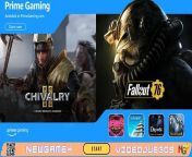 [Gratis] Abril con Prime Gaming - Nuevos juegos gratis, Fallout 76 y mucho más from demo gratis【gb77 cc】 dmey