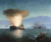 6 June 1822 - A Greek fire ship commanded by Constantine Kanaris destroys the flagship of the Turkish admiral Nasuhzade Pasha in revenge for the Chios massacre. The blast would kill 2,000 Ottomans instantly, including the Admiral from sepideh pasha