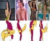 Jacqueline Fernandez, Kriti Sanon, Jhanvi Kapoor &amp; Ananya Panday &#124; Choose How You Fuck Them from jacqueline fernandez fucking videongla dorson xxx 3gpey xnxxhinchan mom porn sex